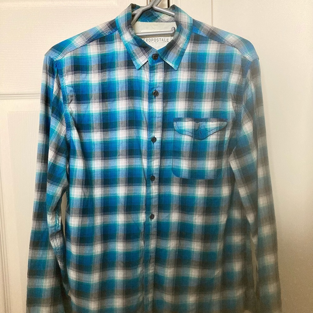 Aeropostale Men’s Plaid Shirt